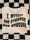 “Strange&Unusual” Ringer Tee