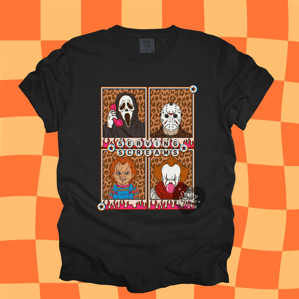 Serving Screams Comfort Colors Tee