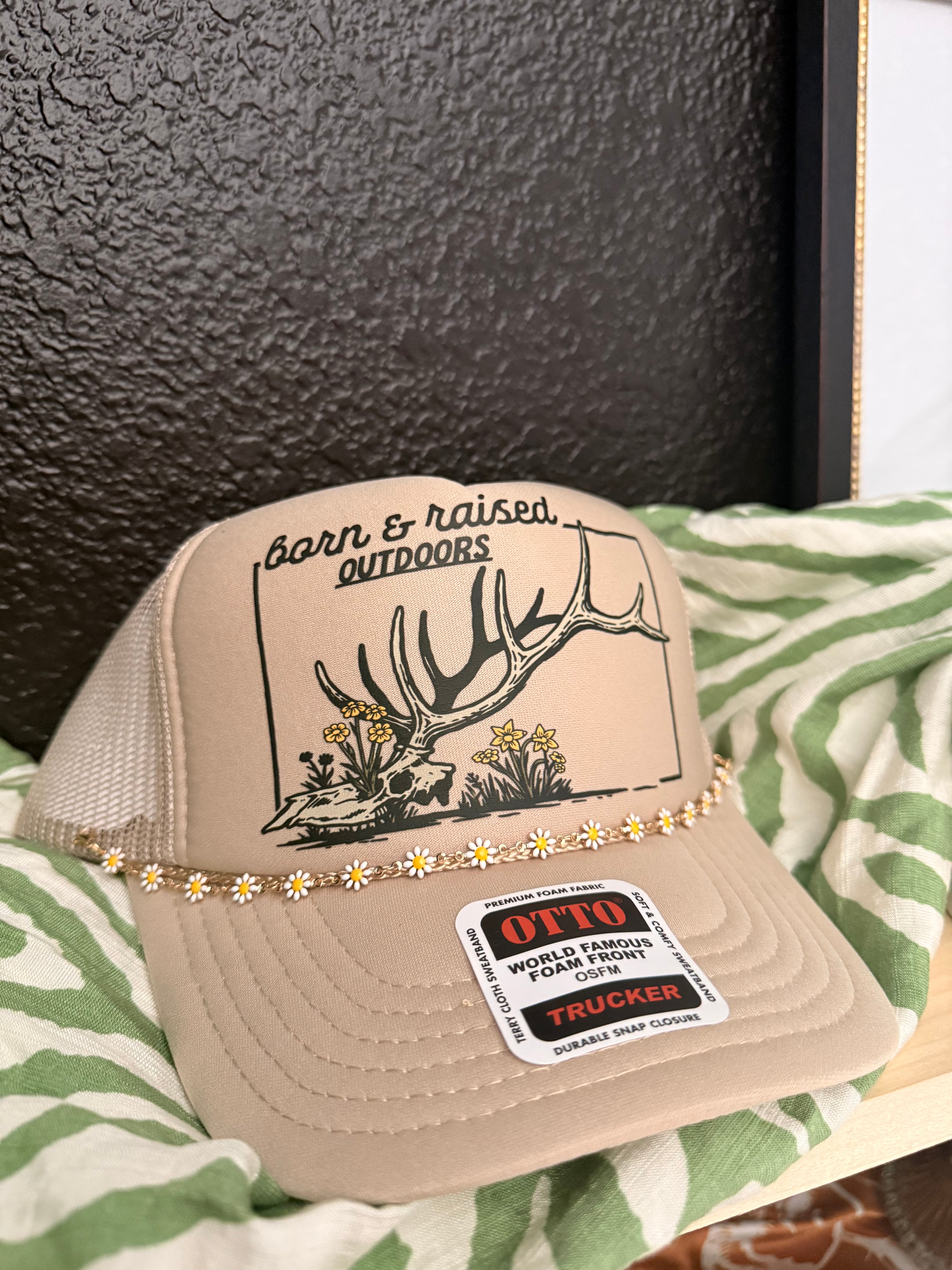Raised Outdoors Trucker