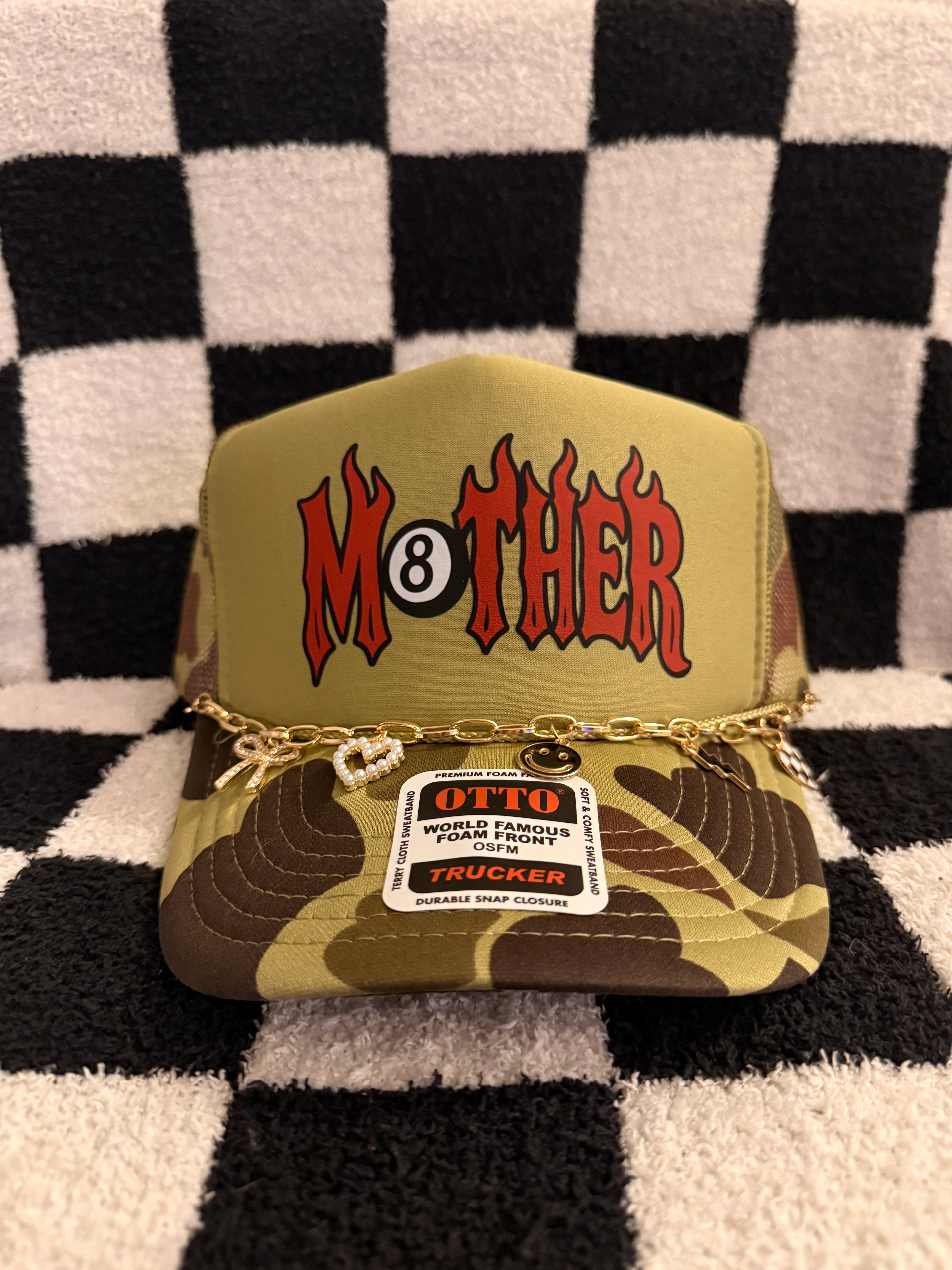 Mother Flames Trucker