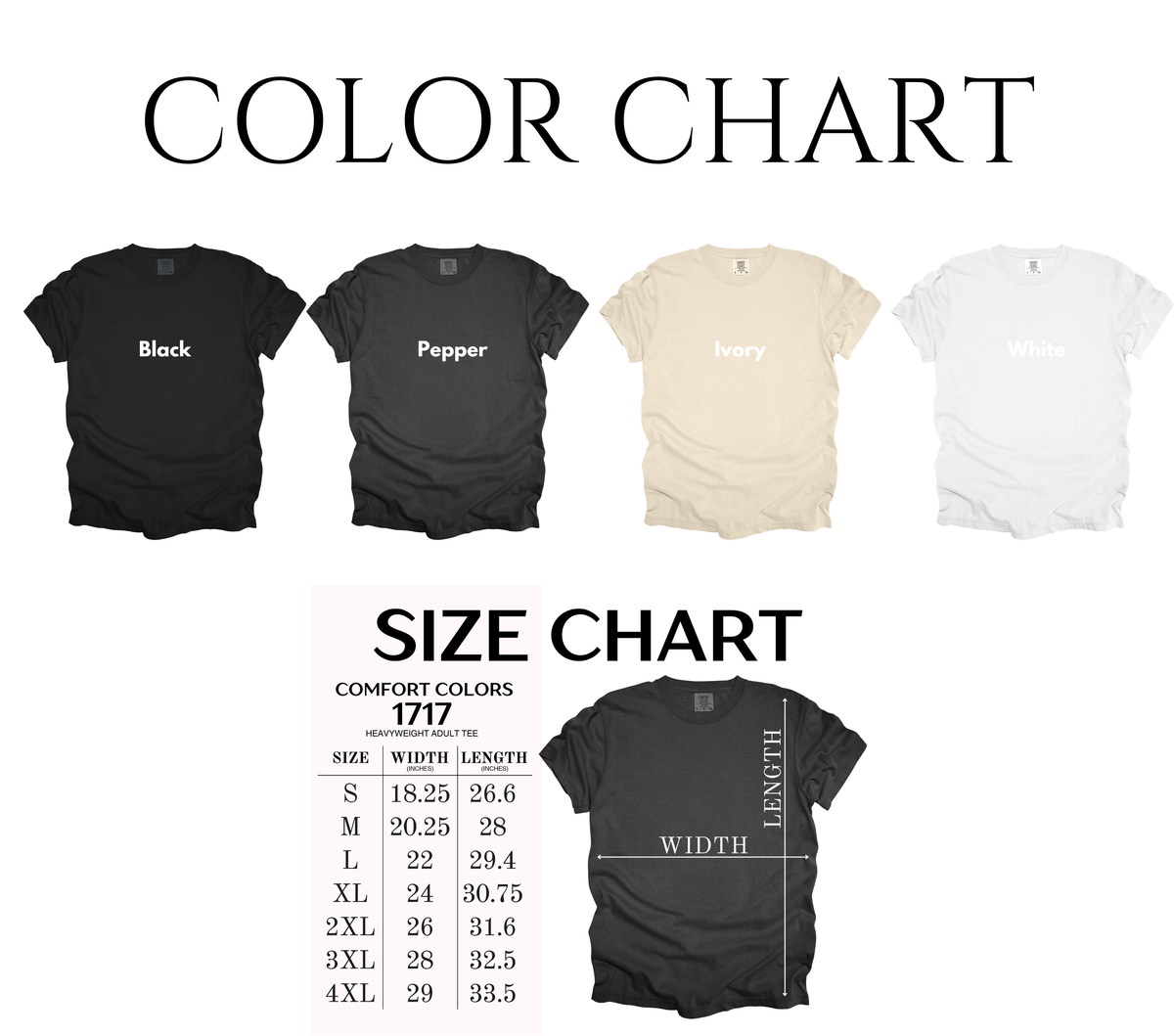 Two Cents Comfort Colors Tee