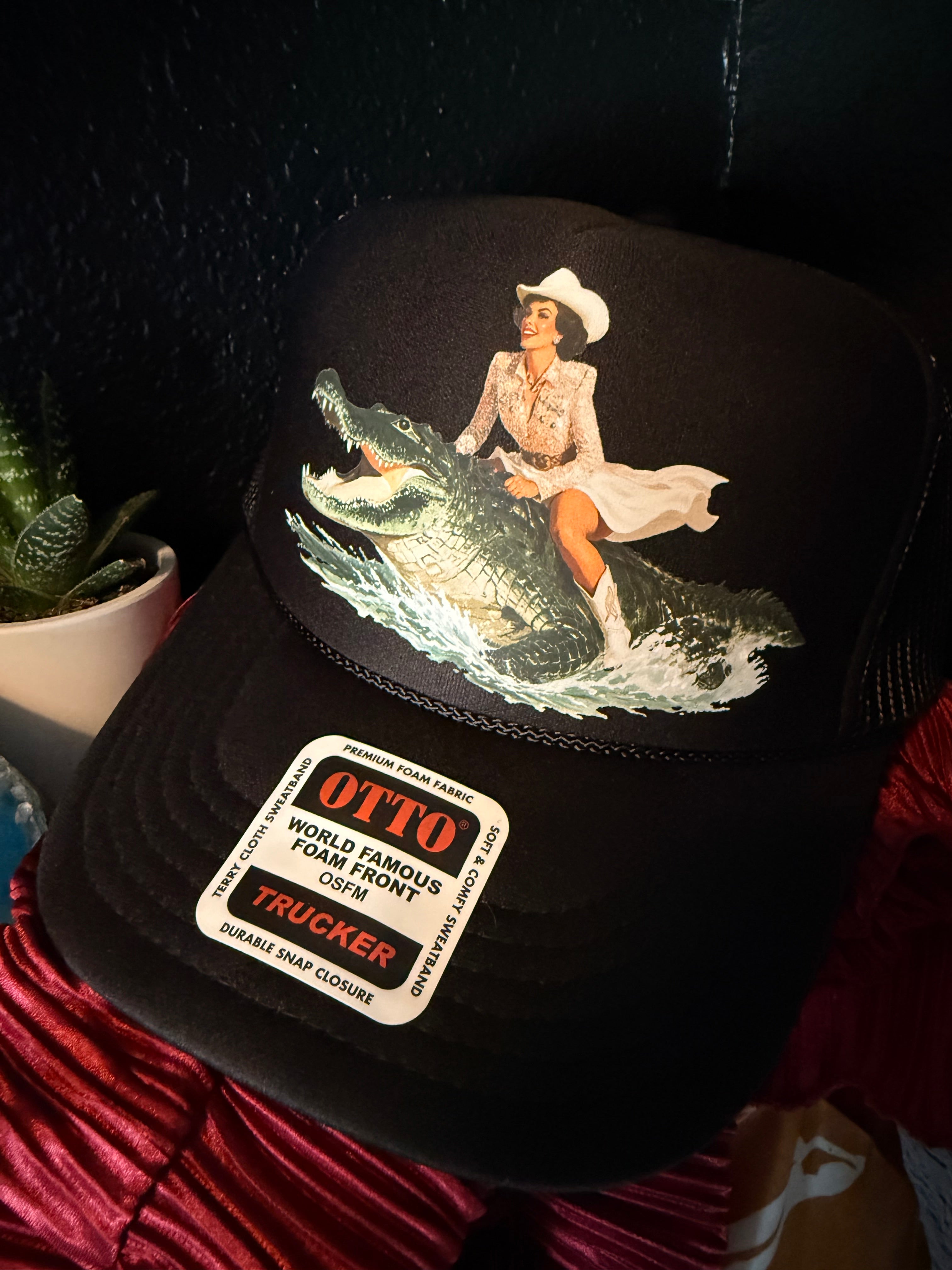 Gator Girl Trucker
