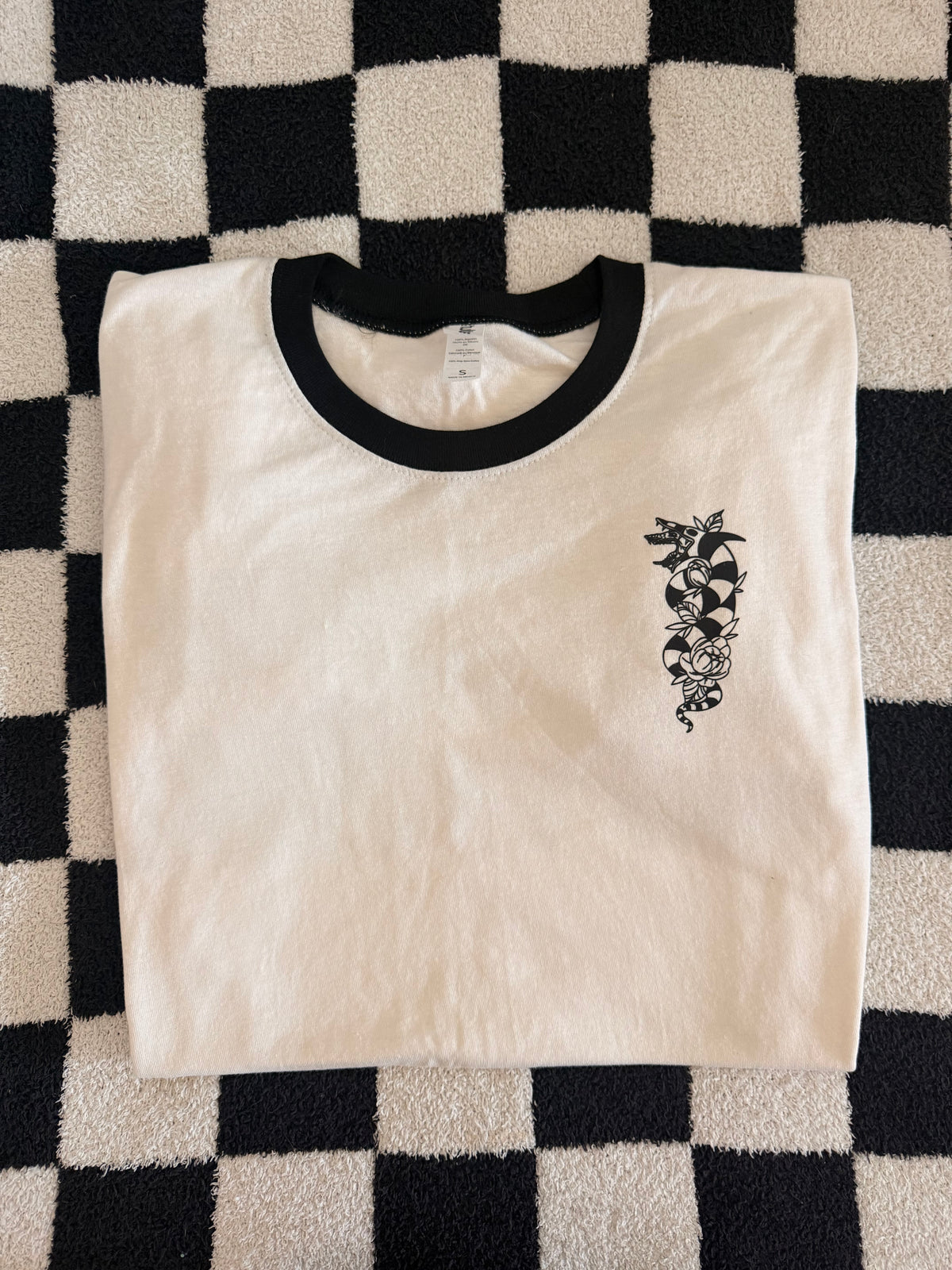 “Strange&Unusual” Ringer Tee