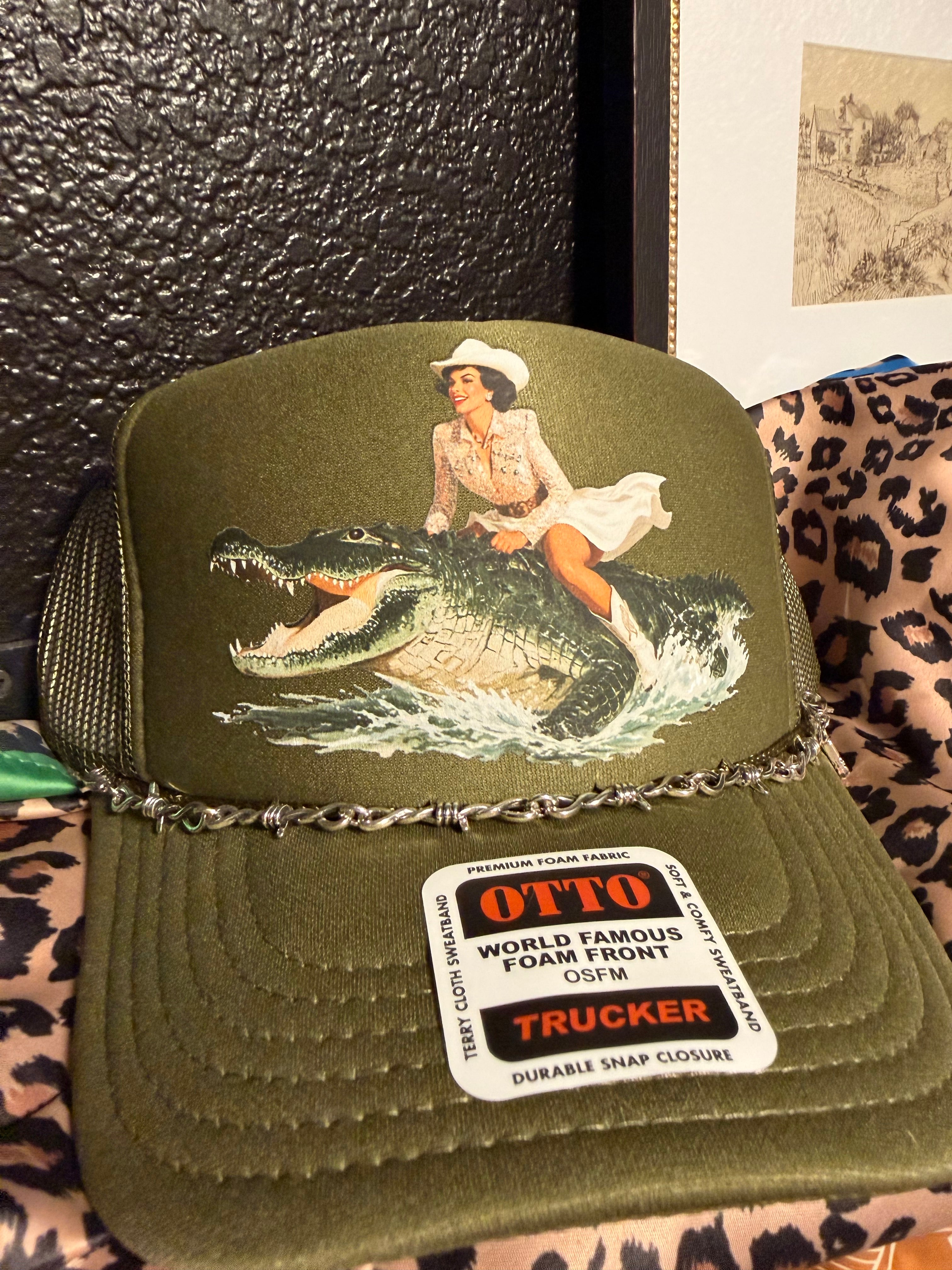 Gator Girl Trucker