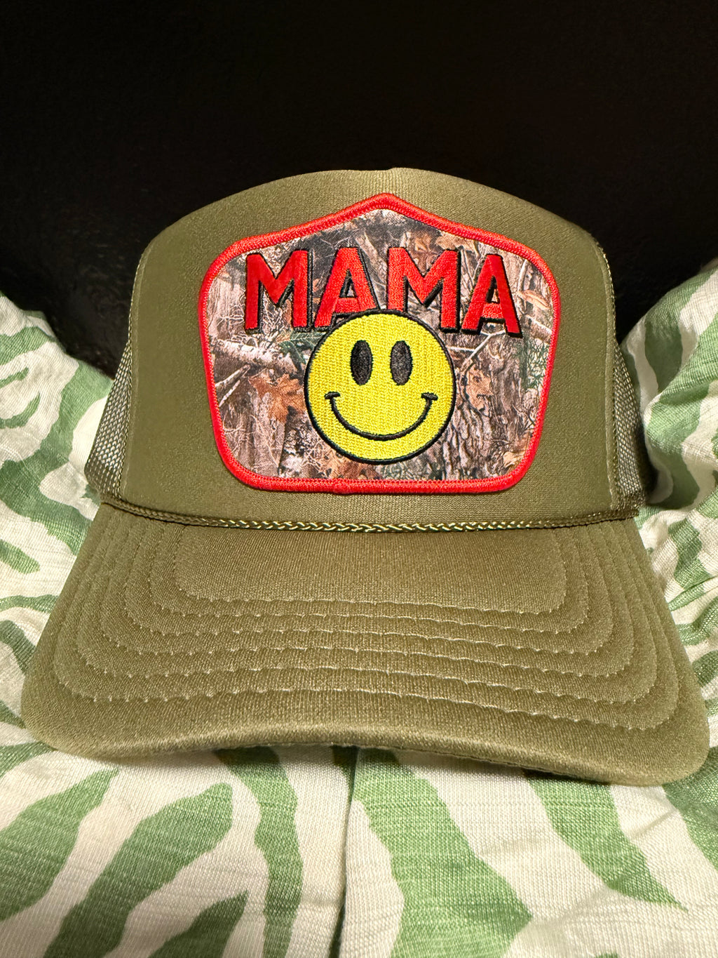 Camo Mama Trucker