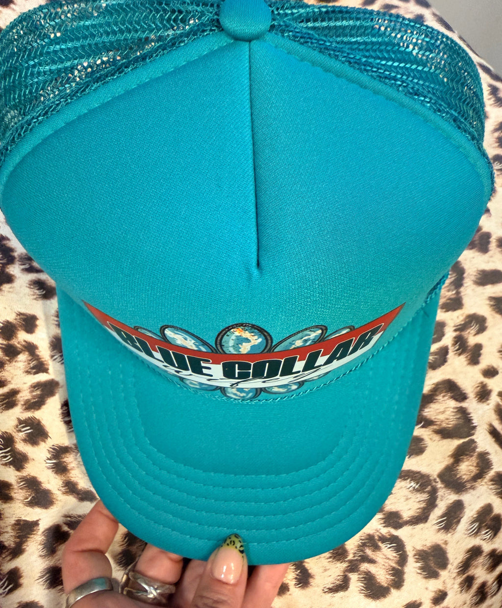 Blue Collar Wifey Trucker (flawed)