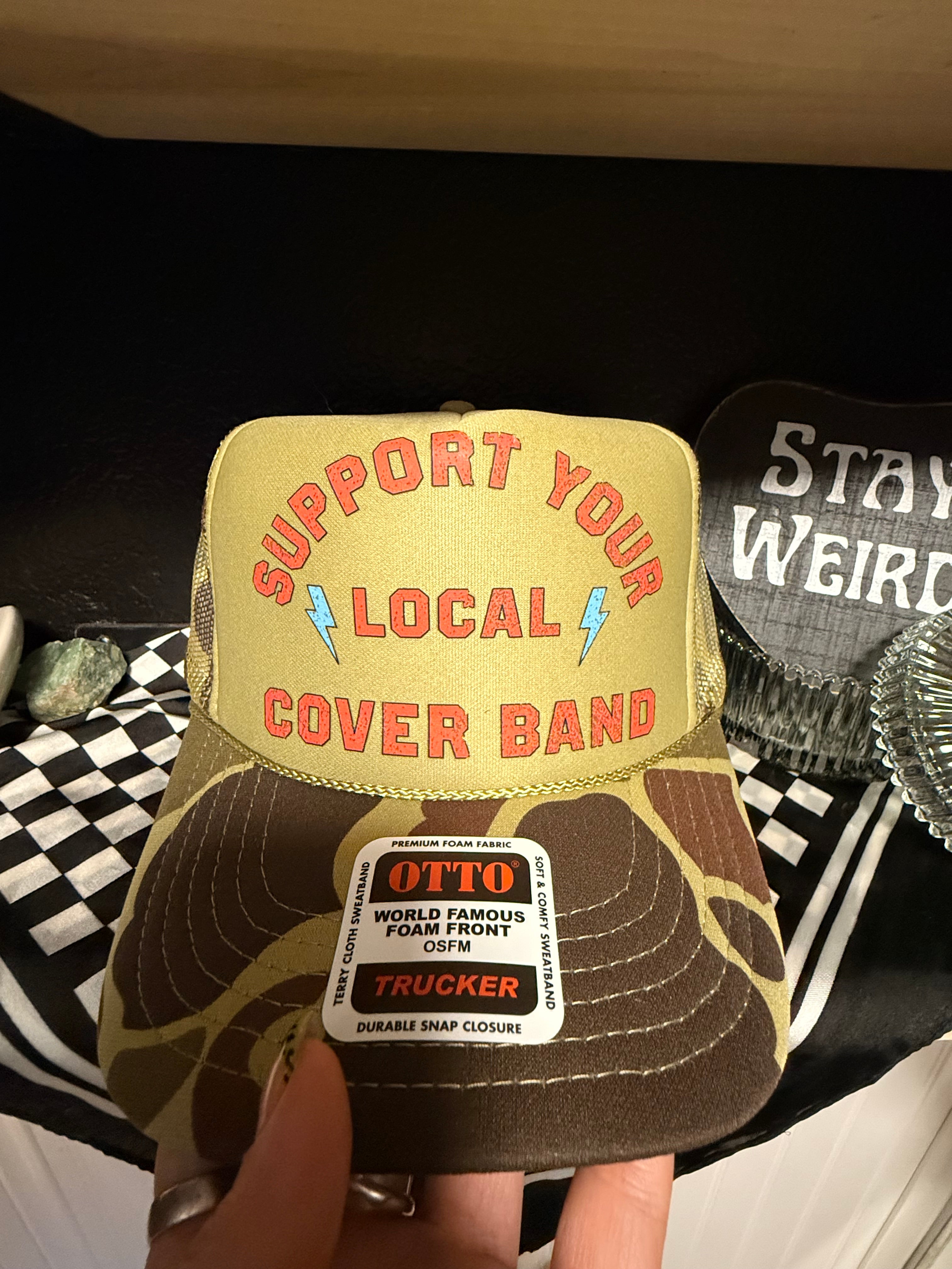 Support Your Local Cover Band Trucker (flawed)