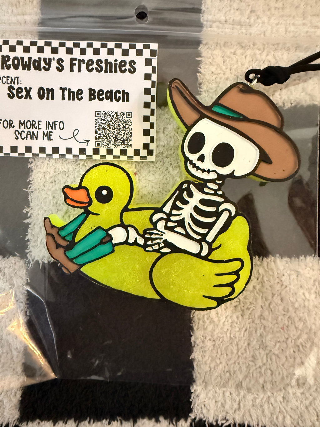 Skelly On A Floaty Freshie