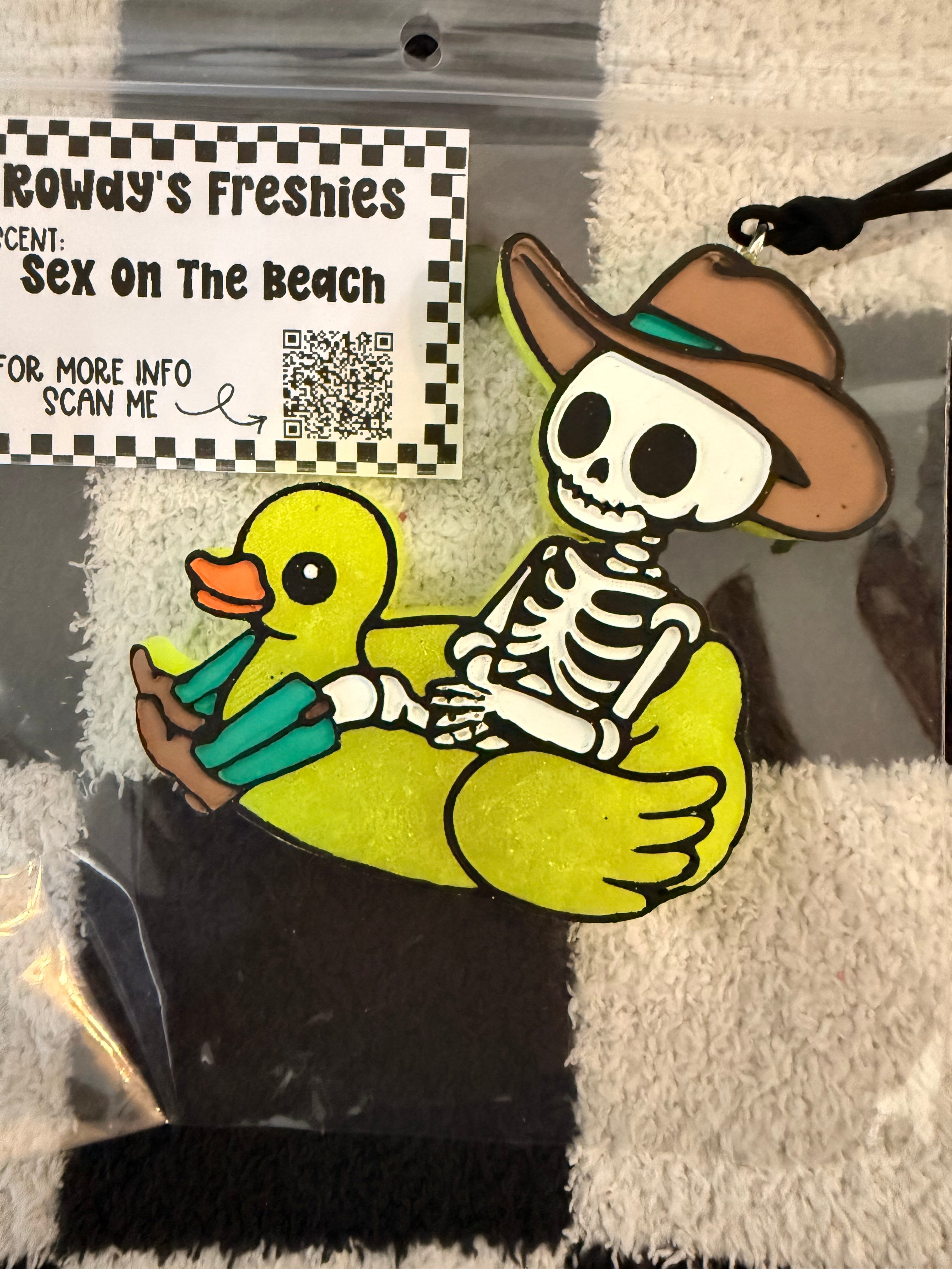 Skelly On A Floaty Freshie